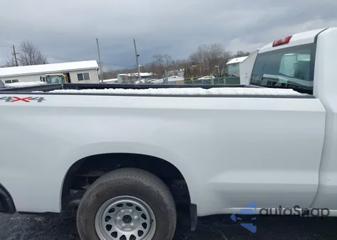 2025 Chevrolet Silverado 1500 4Wd Long Bed Wt from USA, damaged, VIN 3GCNKAEK1SG232959